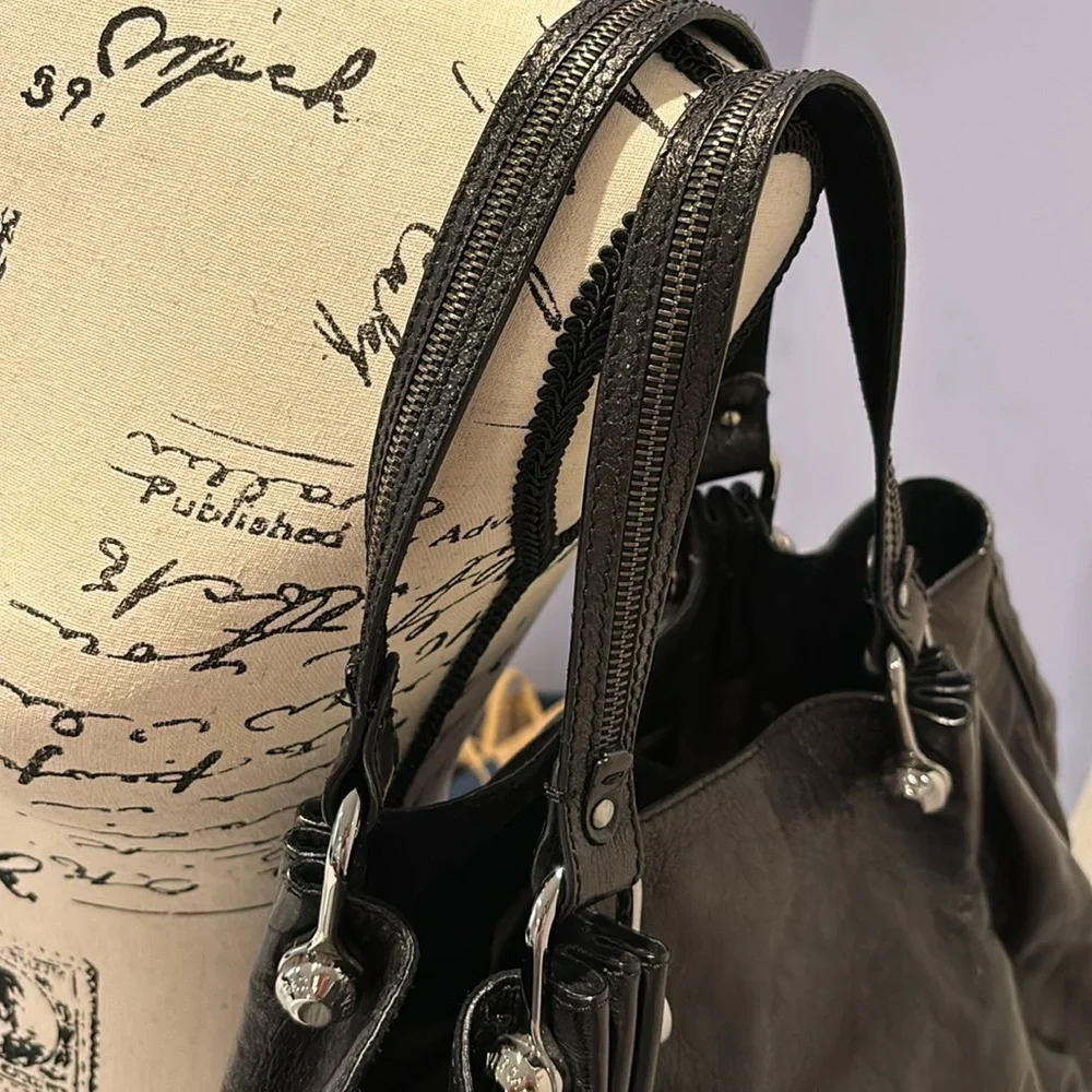 Genuine Versace Leather Handbag - Picture 6 of 12